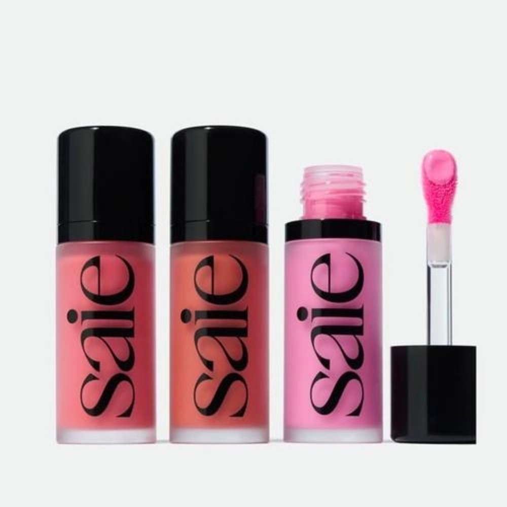 Huda Beauty Makeup Kit - Saie Blush liquide, illuminateur, contouring, poudre