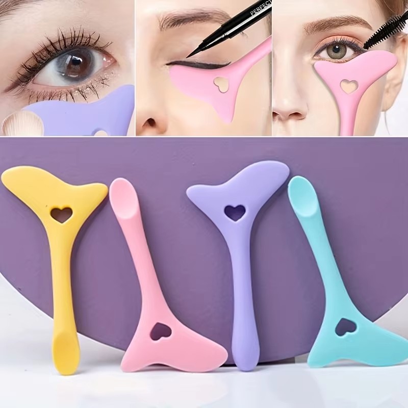 Beauty Makeup Tips - 1-3 pièces Pochoirs de maquillage en