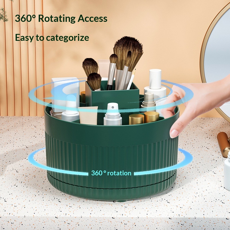 Beauty Kiss Makeup - 360 ° Support de rangement rotatif