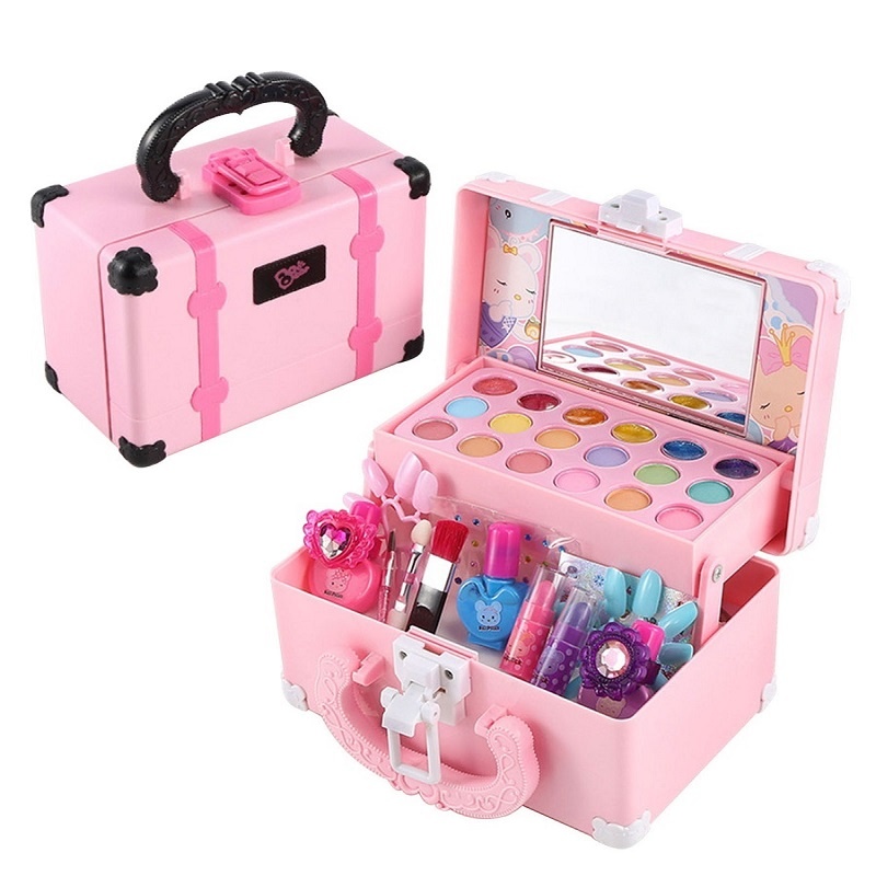 Beauty Kiss Makeup - Ensemble de maquillage pour enfants, rouge