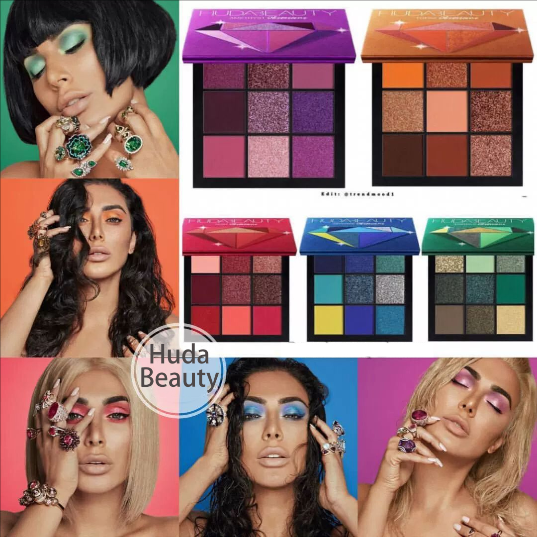 Huda Beauty Makeup Kit - Huda Beauty 9 couleurs Palette diamant
