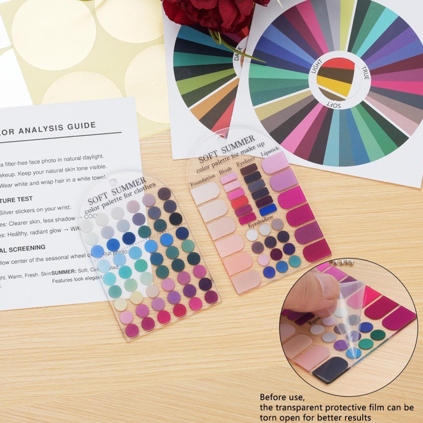 Beauty Kiss Makeup - Carte de couleurs estivales douces, 2