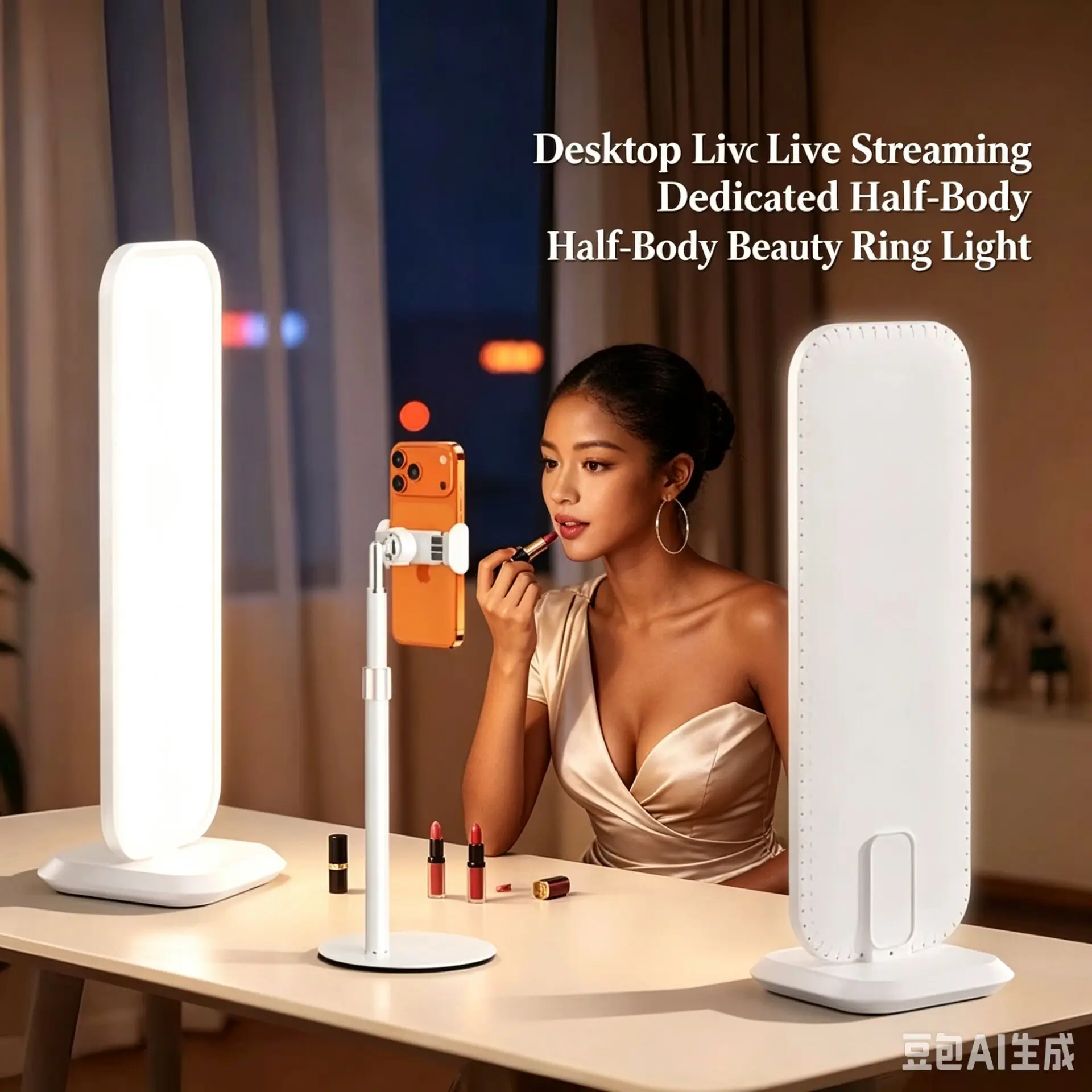 Lampe LED de bureau demi-corps - Beauty Makeup Tiktok avis et prix