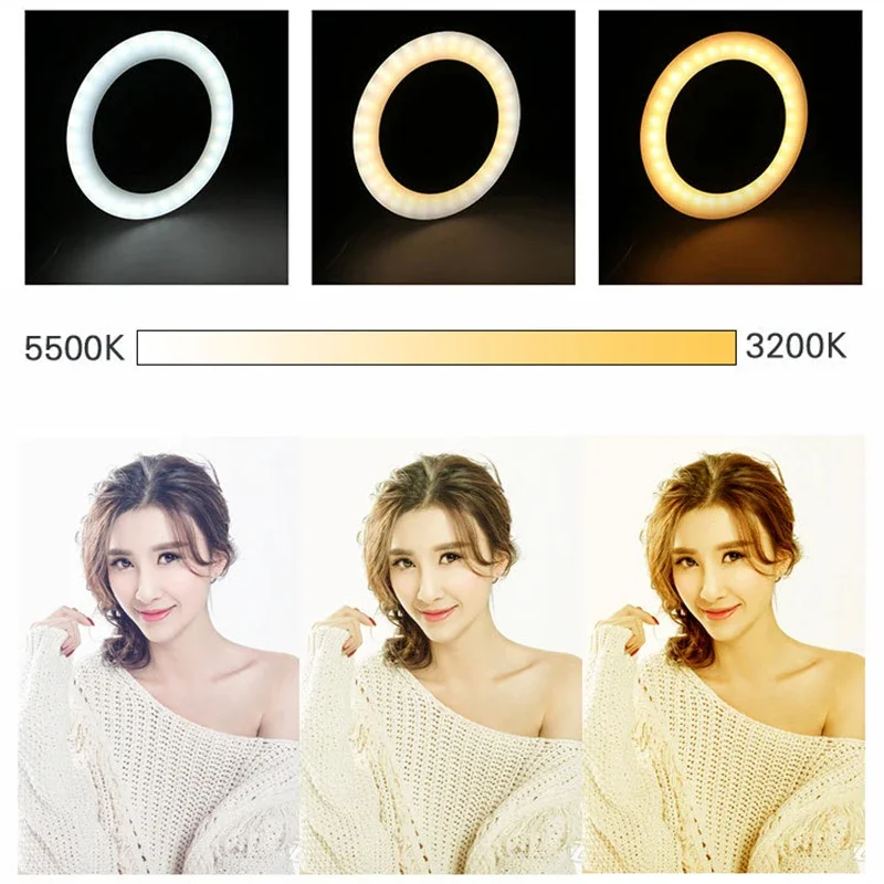 Anneau lumineux LED à intensit - Beauty Makeup Tiktok avis et prix
