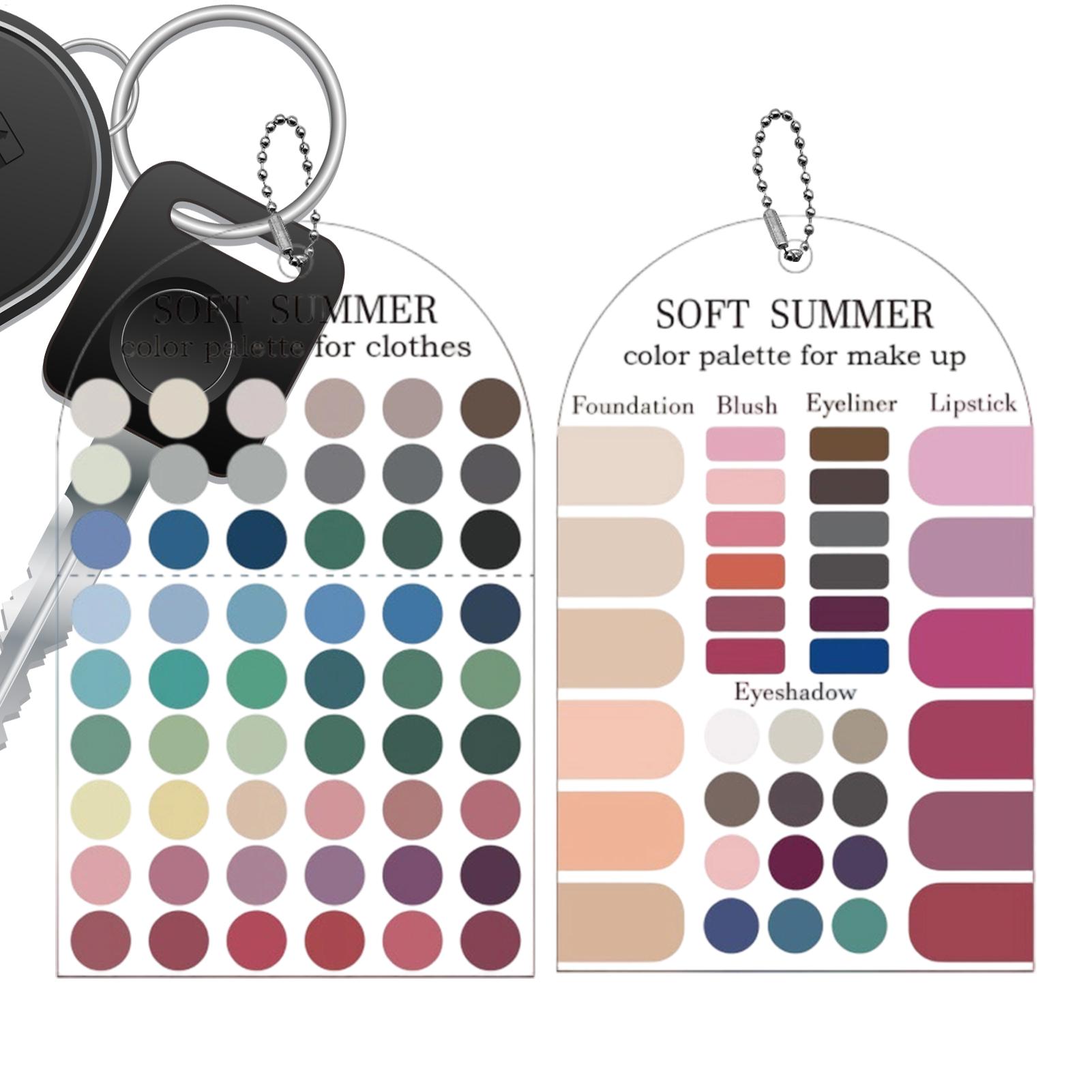 Carte de couleurs estivales do - Beauty Kiss Makeup avis et prix