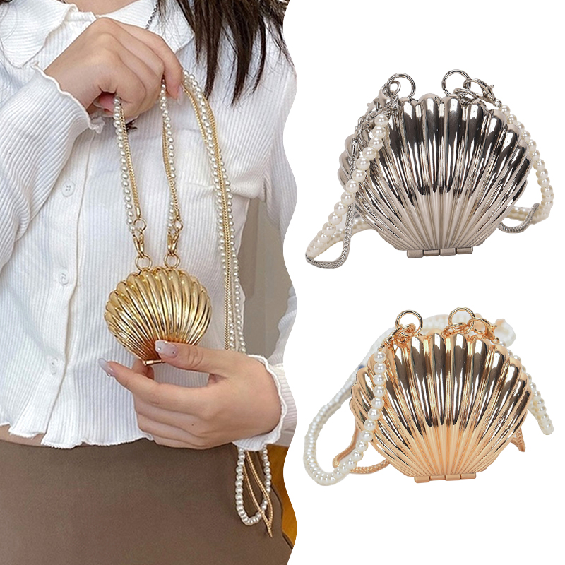Sac à main à coque en métal po - Beauty Kiss Makeup avis et prix